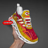 FoxnFish Kansas City Chiefs Max Soul Shoes Sneakers For Men And Women