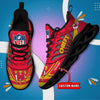 FoxnFish Kansas City Chiefs Max Soul Shoes Sneakers For Men And Women