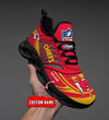 FoxnFish Kansas City Chiefs Max Soul Shoes Sneakers For Men And Women