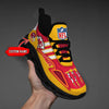 FoxnFish Kansas City Chiefs Max Soul Shoes Sneakers For Men And Women