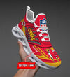 FoxnFish Kansas City Chiefs Max Soul Shoes Sneakers For Men And Women