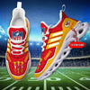 Arcticfootwear Kansas City Chiefs Max Soul Shoes Sneakers For Men And Women