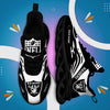 FoxnFish Las Vegas Raiders Max Soul Shoes Sneakers For Men And Women