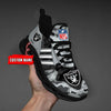 FoxnFish Las Vegas Raiders Max Soul Shoes Sneakers For Men And Women