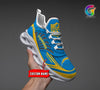 FoxnFish Los Angeles Chargers Max Soul Shoes Sneakers For Men And Women