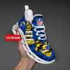 FoxnFish Los Angeles Rams Max Soul Shoes Sneakers For Men And Women