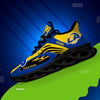 FoxnFish Los Angeles Rams Max Soul Shoes Sneakers For Men And Women