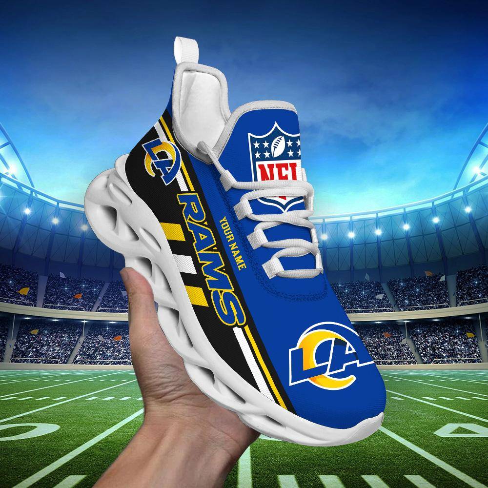 FoxnFish Los Angeles Rams Max Soul Shoes Sneakers For Men And Women