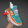 FoxnFish Miami Dolphins Max Soul Shoes Sneakers For Men And Women