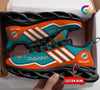 FoxnFish Miami Dolphins Max Soul Shoes Sneakers For Men And Women