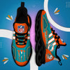 FoxnFish Miami Dolphins Max Soul Shoes Sneakers For Men And Women