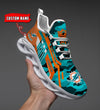 FoxnFish Miami Dolphins Max Soul Shoes Sneakers For Men And Women