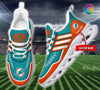 FoxnFish Miami Dolphins Max Soul Shoes Sneakers For Men And Women