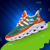 FoxnFish Miami Dolphins Max Soul Shoes Sneakers For Men And Women