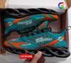 FoxnFish Miami Dolphins Max Soul Shoes Sneakers For Men And Women