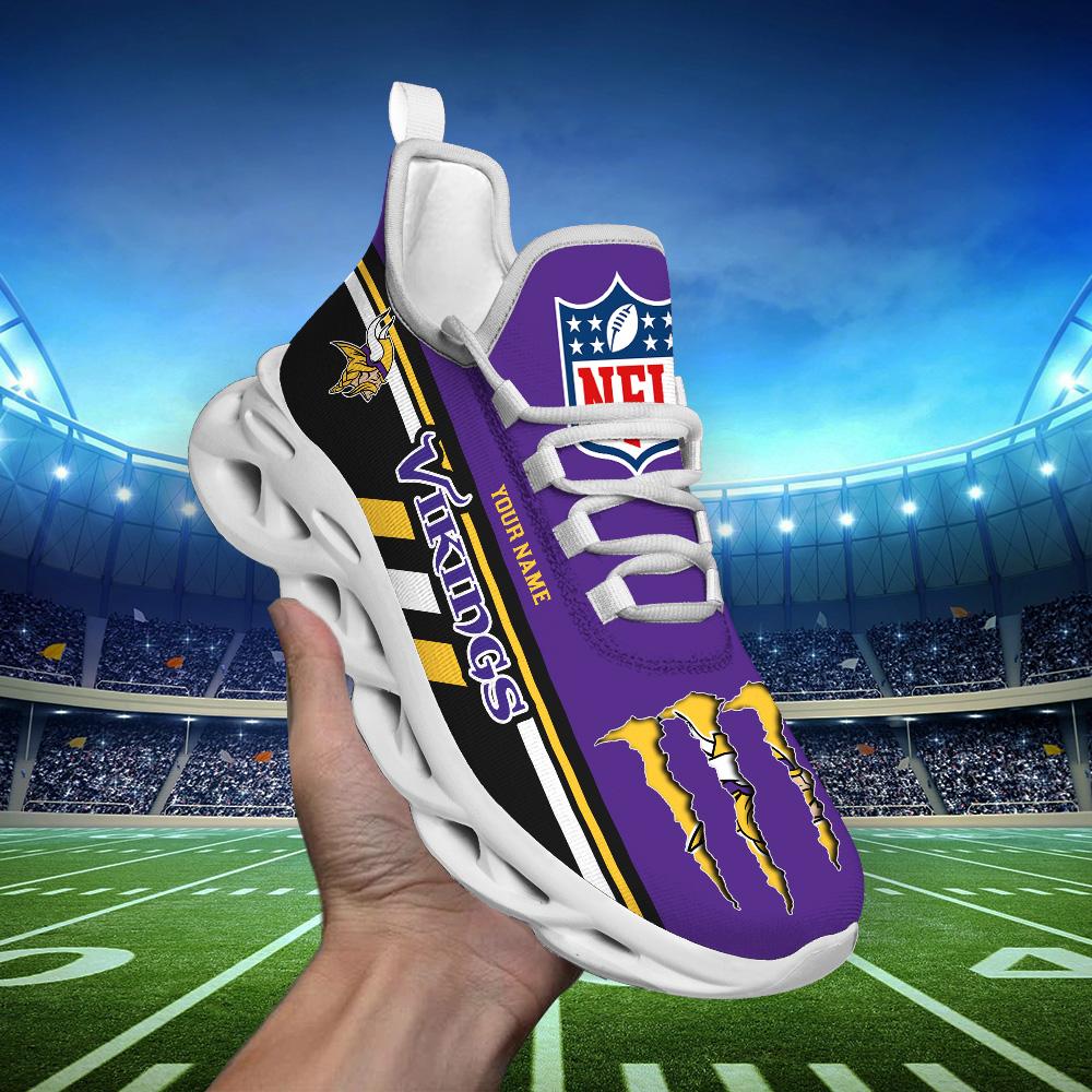 FoxnFish Minnesota VikingsMax Soul Shoes Sneakers For Men And Women