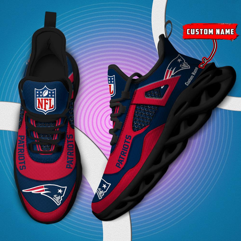 FoxnFish New England Patriots Max Soul Shoes Sneakers For Men And Women