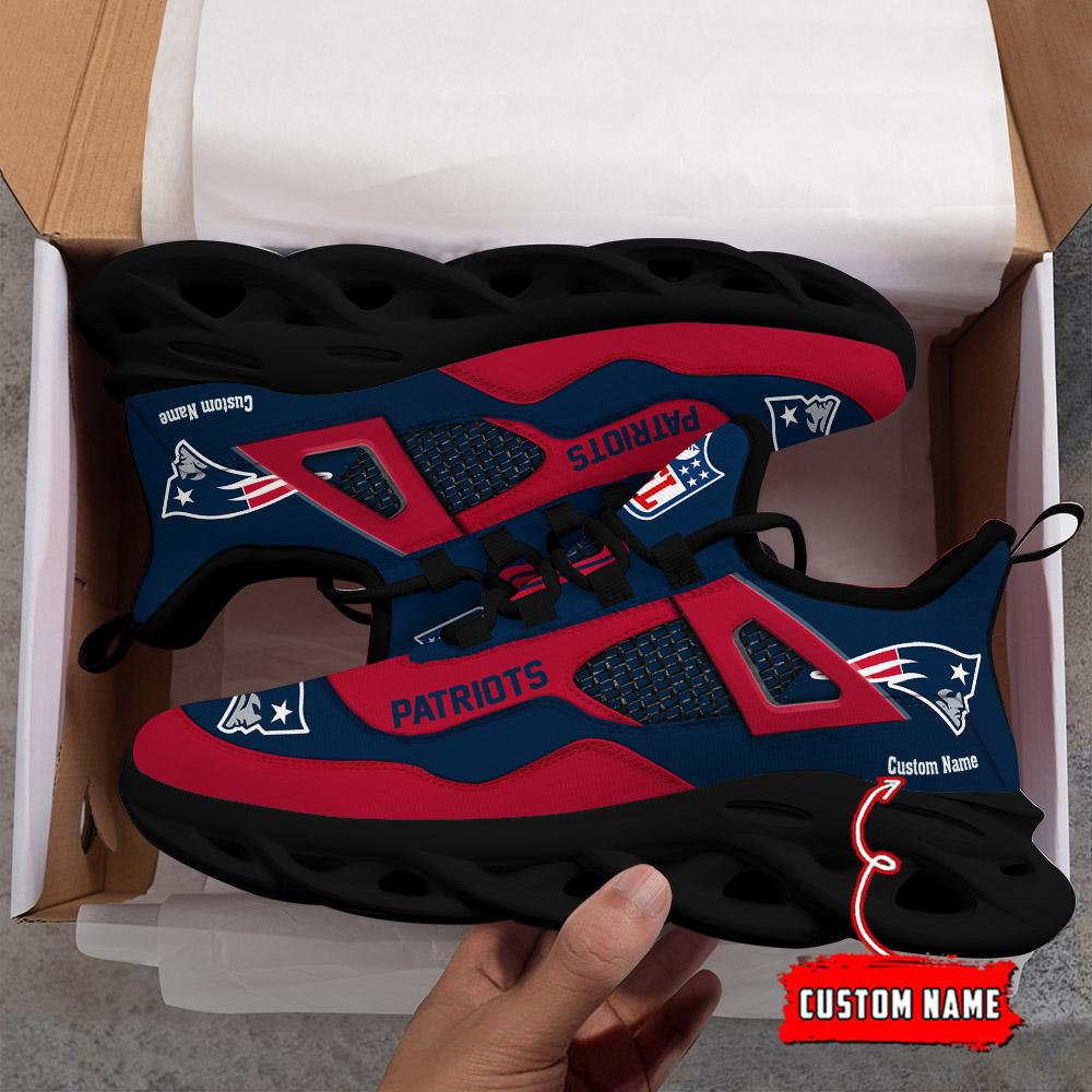 FoxnFish New England Patriots Max Soul Shoes Sneakers For Men And Women