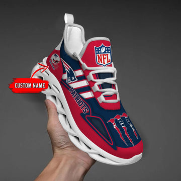 FoxnFish New England Patriots Max Soul Shoes Sneakers For Men And Women