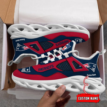 FoxnFish New England Patriots Max Soul Shoes Sneakers For Men And Women