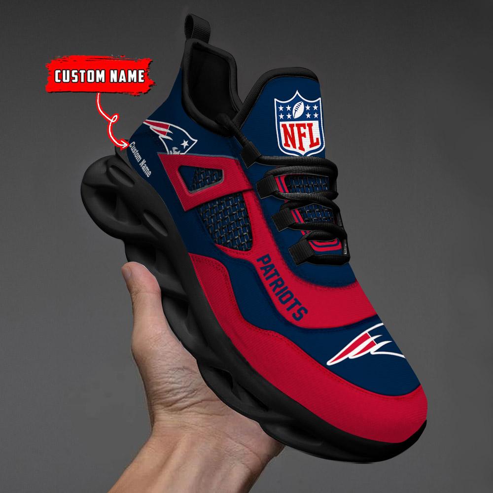 FoxnFish New England Patriots Max Soul Shoes Sneakers For Men And Women