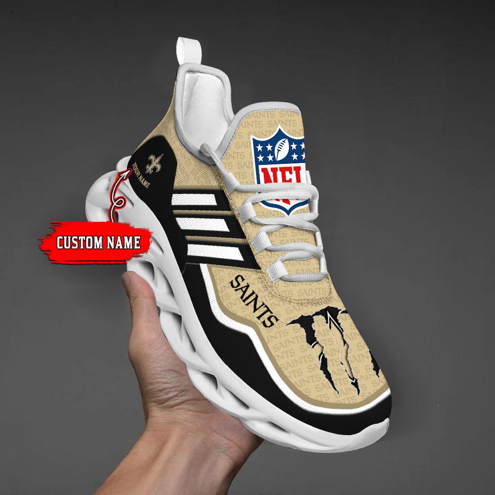 Arcticfootwear New Orleans Saints Max Soul Shoes Sneakers For Men And Women