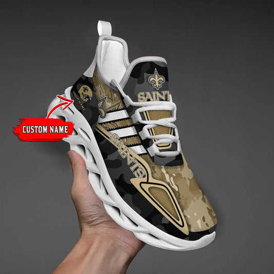 FoxnFish New Orleans Saints Max Soul Shoes Sneakers For Men And Women