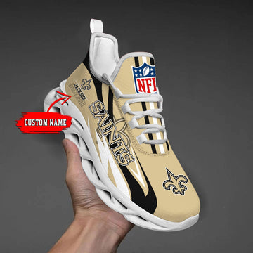 FoxnFish New Orleans Saints Max Soul Shoes Sneakers For Men And Women