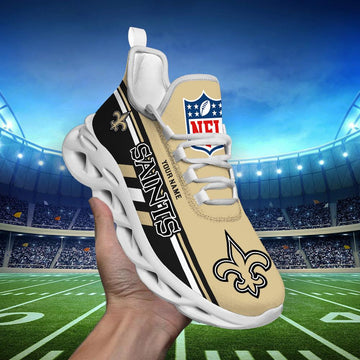 FoxnFish New Orleans Saints Max Soul Shoes Sneakers For Men And Women