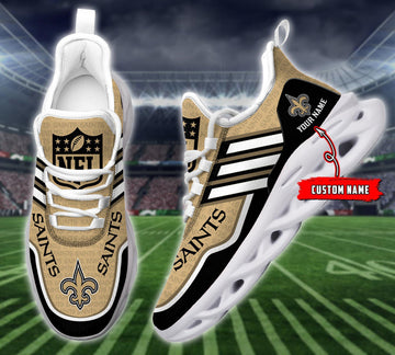 FoxnFish New Orleans Saints Max Soul Shoes Sneakers For Men And Women