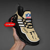 FoxnFish New Orleans Saints Max Soul Shoes Sneakers For Men And Women