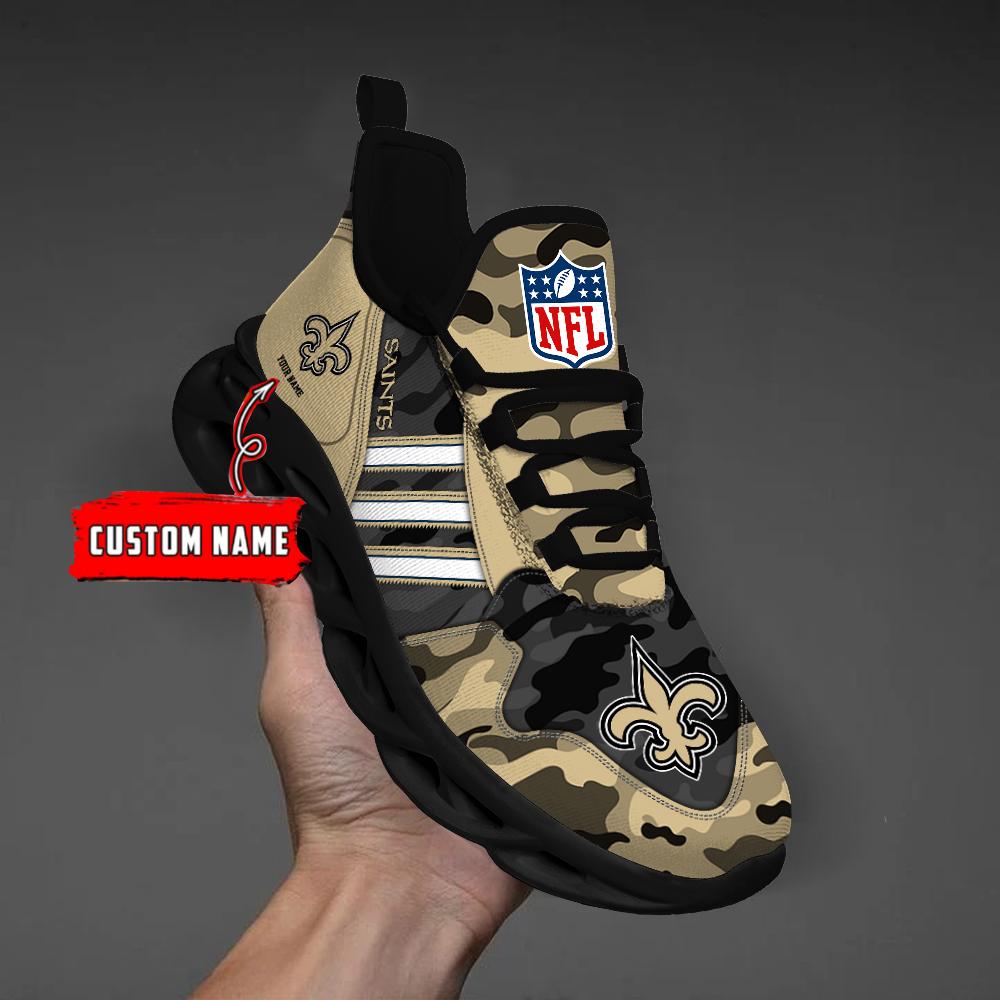 FoxnFish New Orleans Saints Max Soul Shoes Sneakers For Men And Women