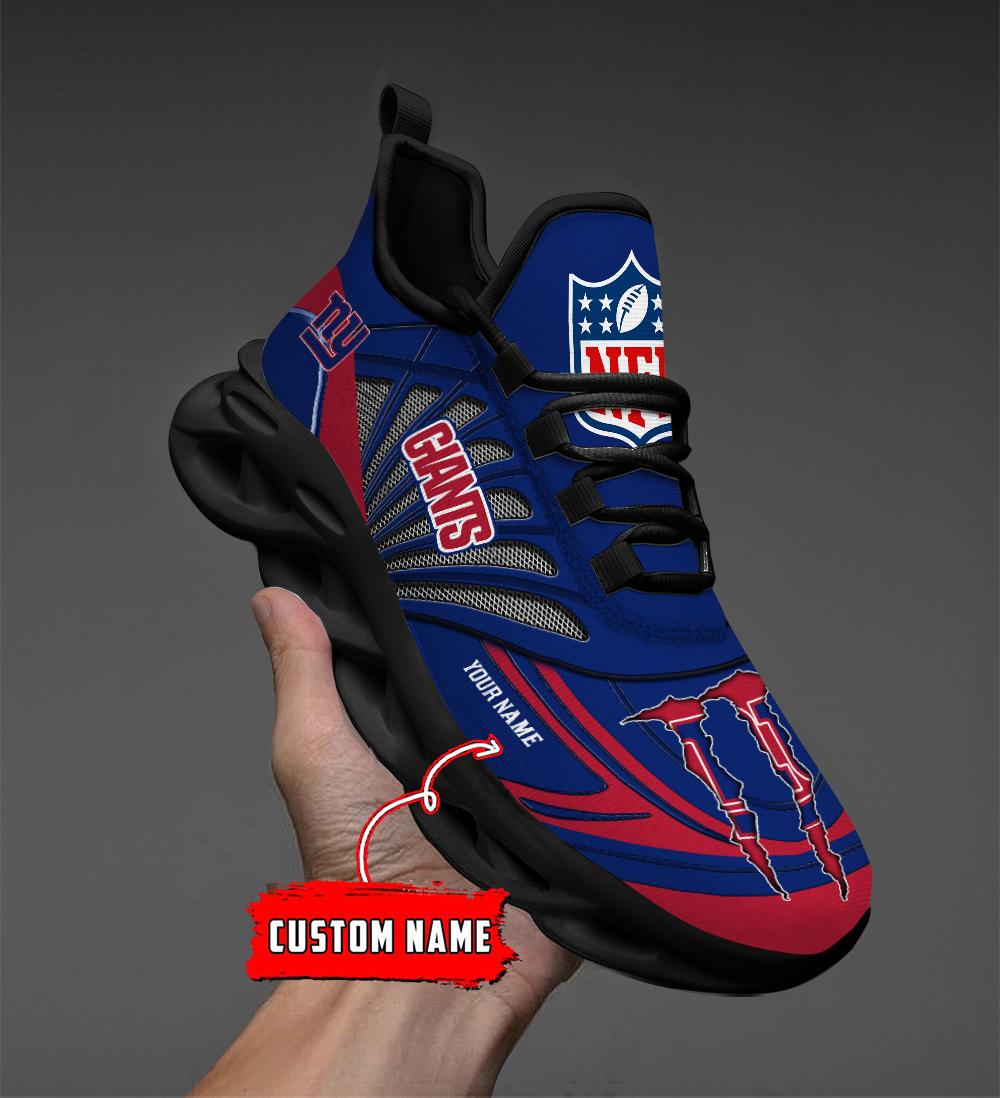 FoxnFish New York Giants Max Soul Shoes Sneakers For Men And Women