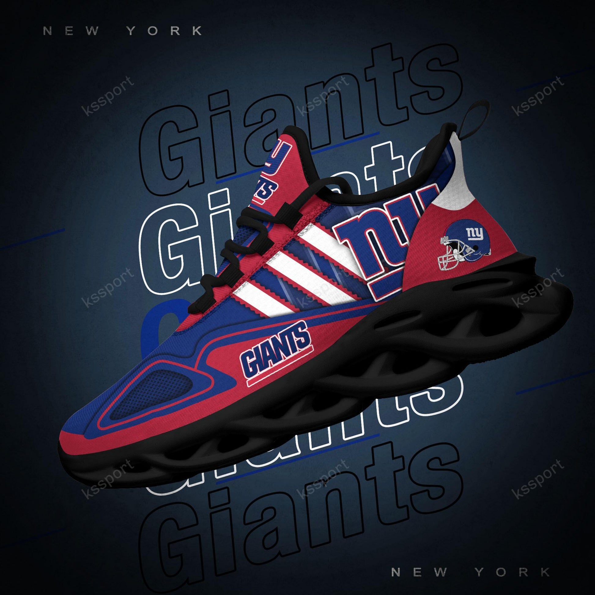 FoxnFish New York Giants Max Soul Shoes Sneakers For Men And Women