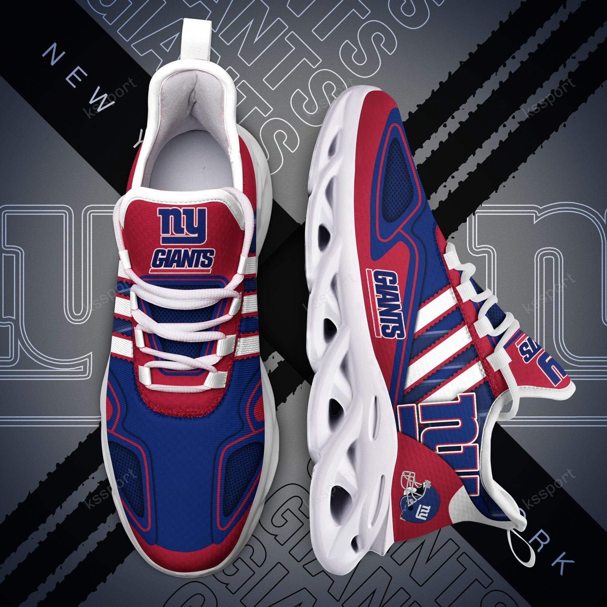 FoxnFish New York Giants Max Soul Shoes Sneakers For Men And Women