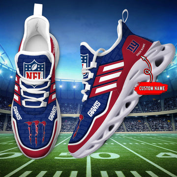 FoxnFish New York Giants Max Soul Shoes Sneakers For Men And Women