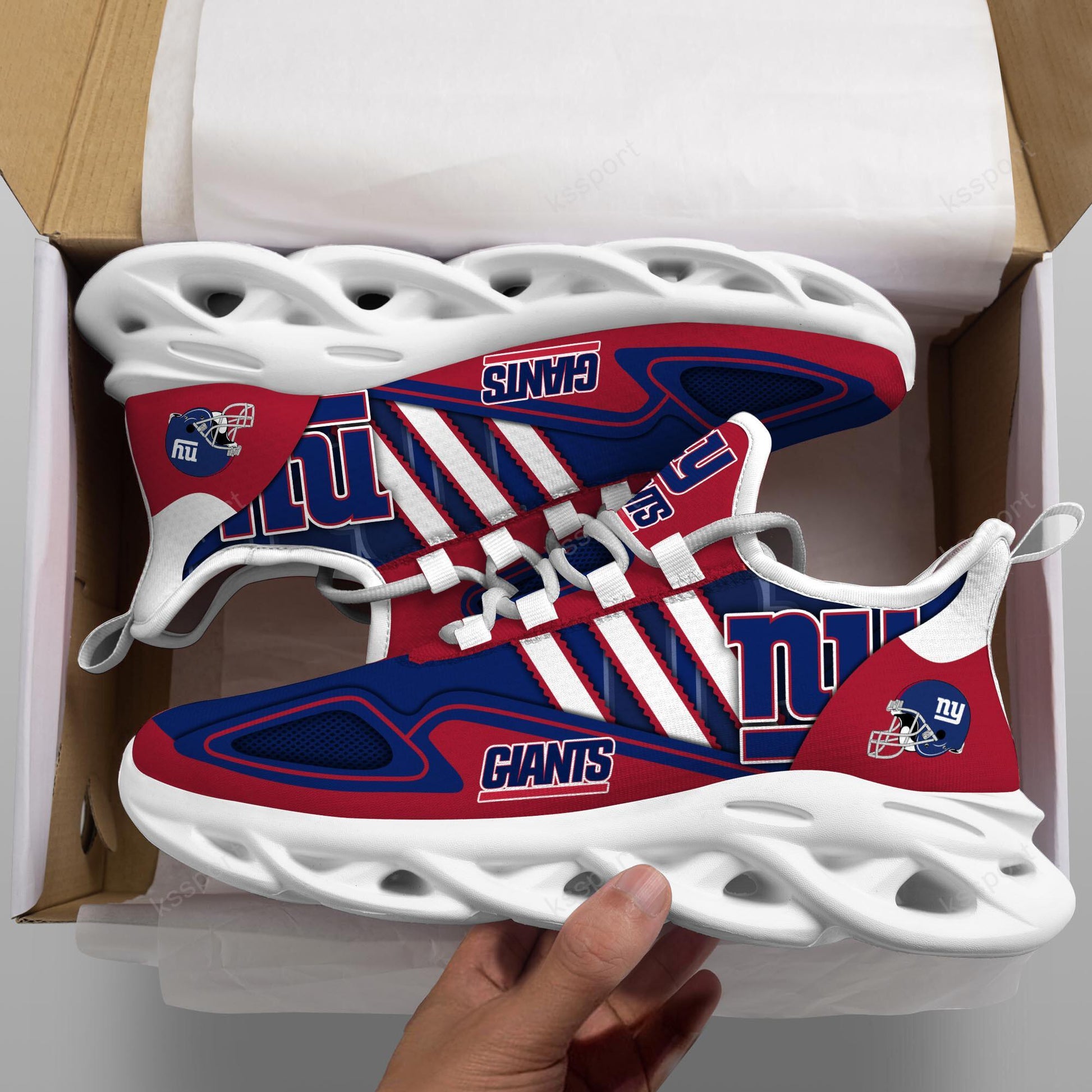 FoxnFish New York Giants Max Soul Shoes Sneakers For Men And Women