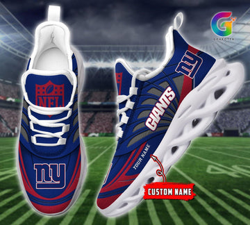 FoxnFish New York Giants Max Soul Shoes Sneakers For Men And Women