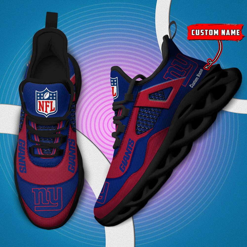 FoxnFish New York Giants Max Soul Shoes Sneakers For Men And Women