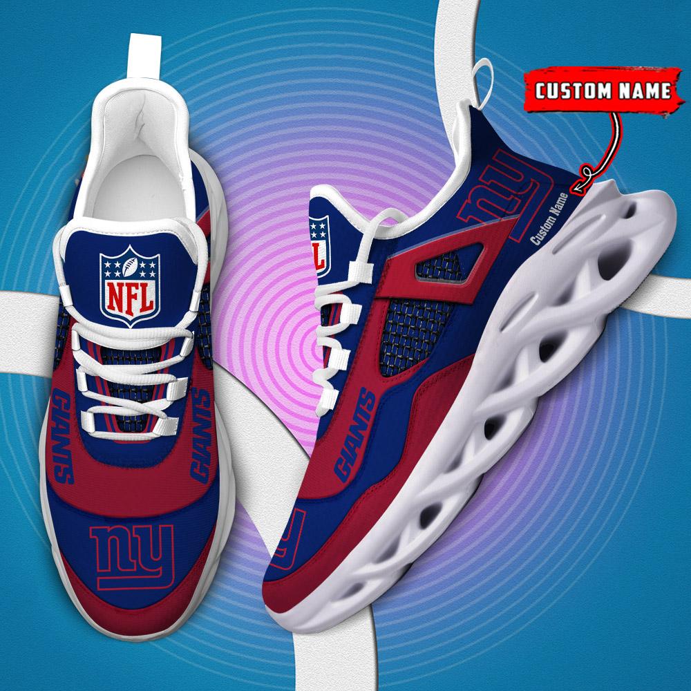 FoxnFish New York Giants Max Soul Shoes Sneakers For Men And Women