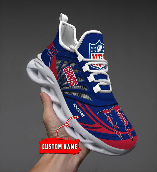 FoxnFish New York Giants Max Soul Shoes Sneakers For Men And Women