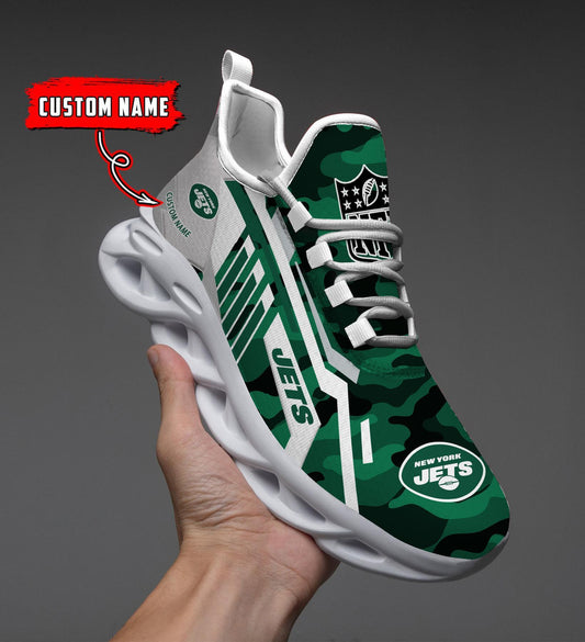 FoxnFish New York Jets Max Soul Shoes Sneakers For Men And Women