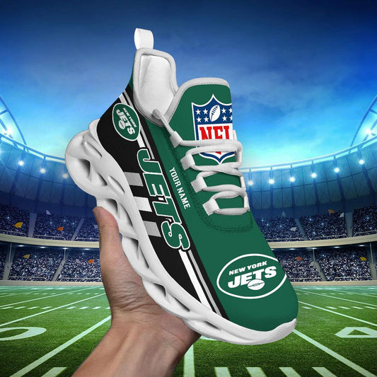 FoxnFish New York Jets Max Soul Shoes Sneakers For Men And Women