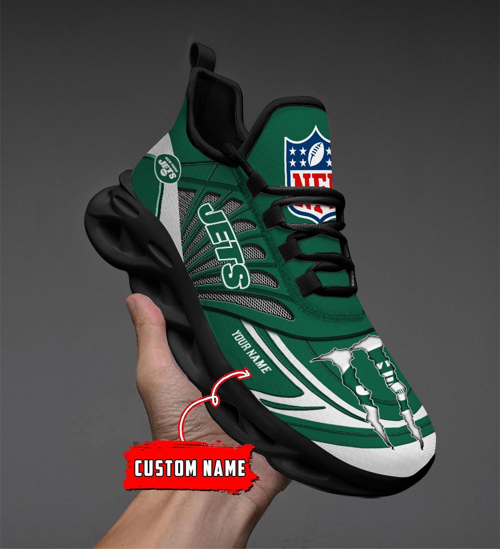 FoxnFish New York Jets Max Soul Shoes Sneakers For Men And Women