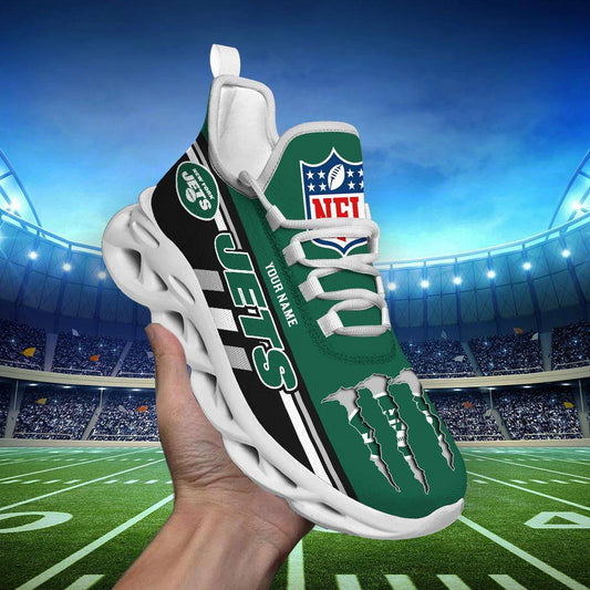 FoxnFish New York Jets Max Soul Shoes Sneakers For Men And Women