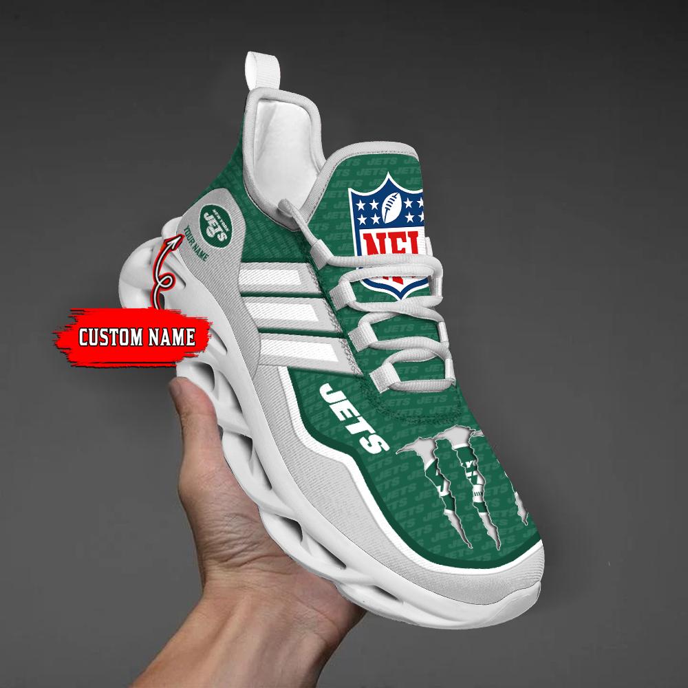 Arcticfootwear New York Jets Max Soul Shoes Sneakers For Men And Women