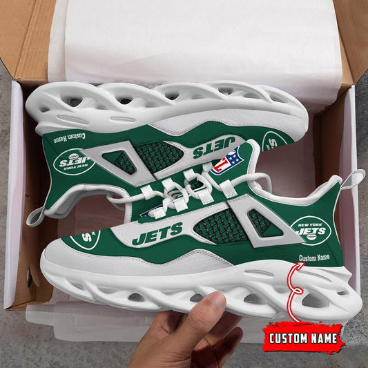 FoxnFish New York Jets Max Soul Shoes Sneakers For Men And Women