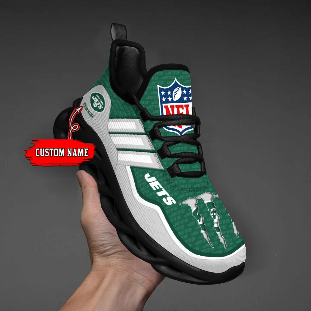 FoxnFish New York Jets Max Soul Shoes Sneakers For Men And Women