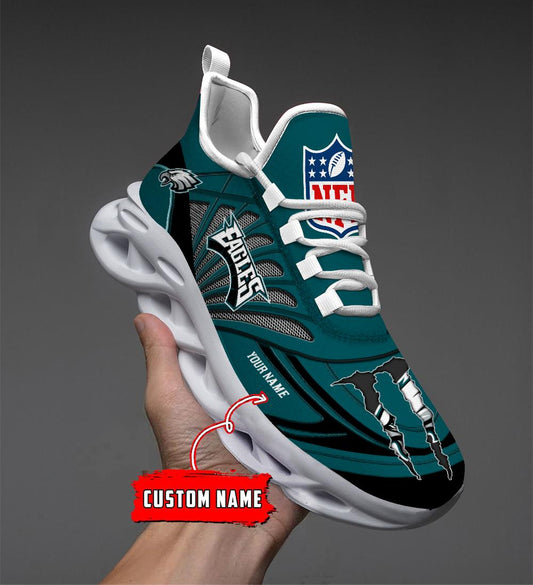 FoxnFish Philadelphia Eagles Max Soul Shoes Sneakers For Men And Women