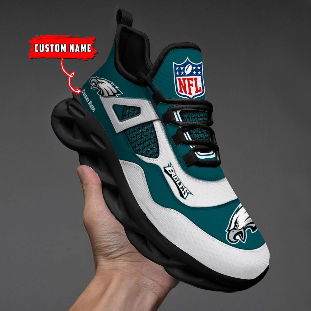 FoxnFish Philadelphia Eagles Max Soul Shoes Sneakers For Men And Women